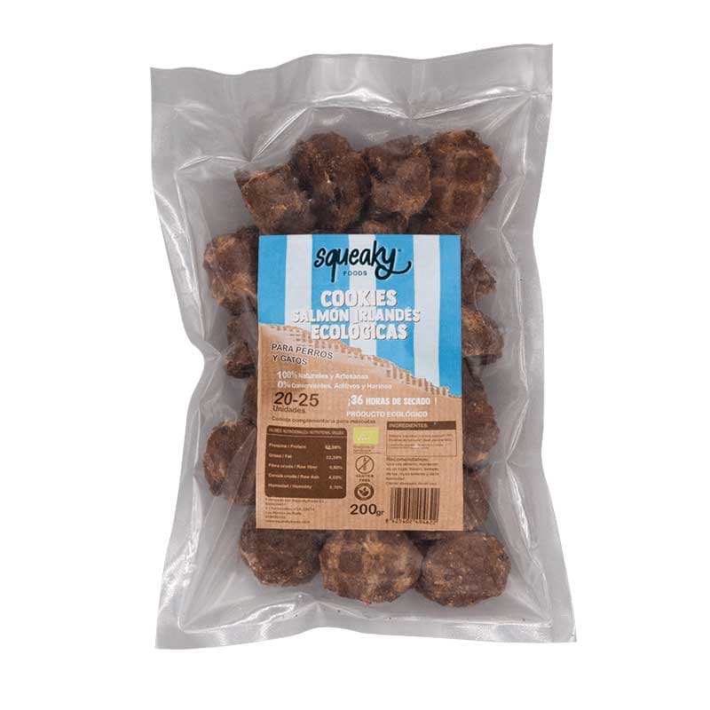 Complementos crunchy Cookies Salmón 200gr