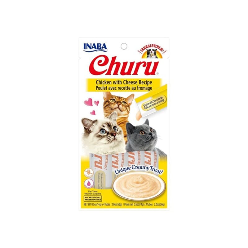 Churu Cat Pollo con Queso (4X14gr)