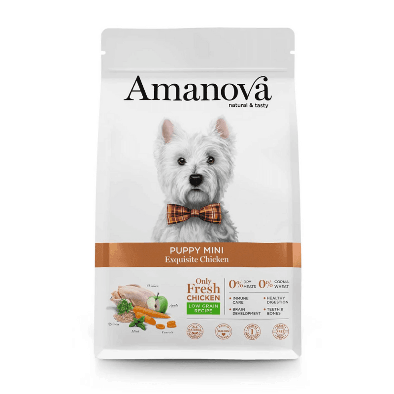 Amanova Puppy Mini de Pollo para perros
