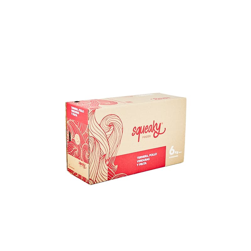 Menú Ternera, Pollo, Verduras y Fruta