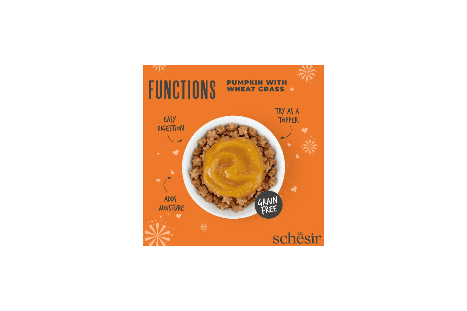 Schesir Functions Digestive Topper – Complemento Digestivo para Gatos (40g)