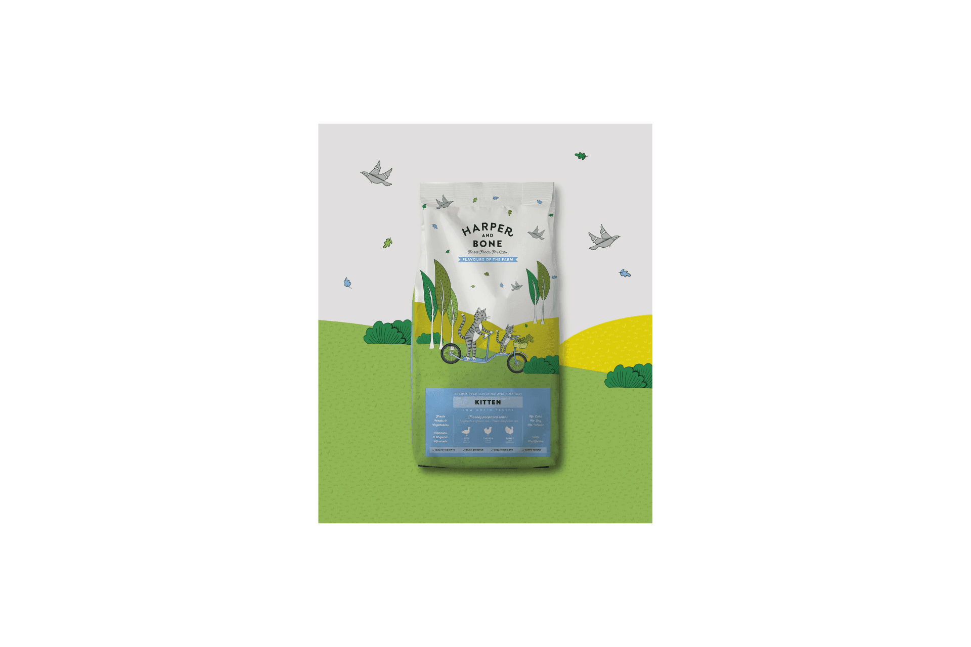 Harper & Bone Kitten Flavours of the Farm