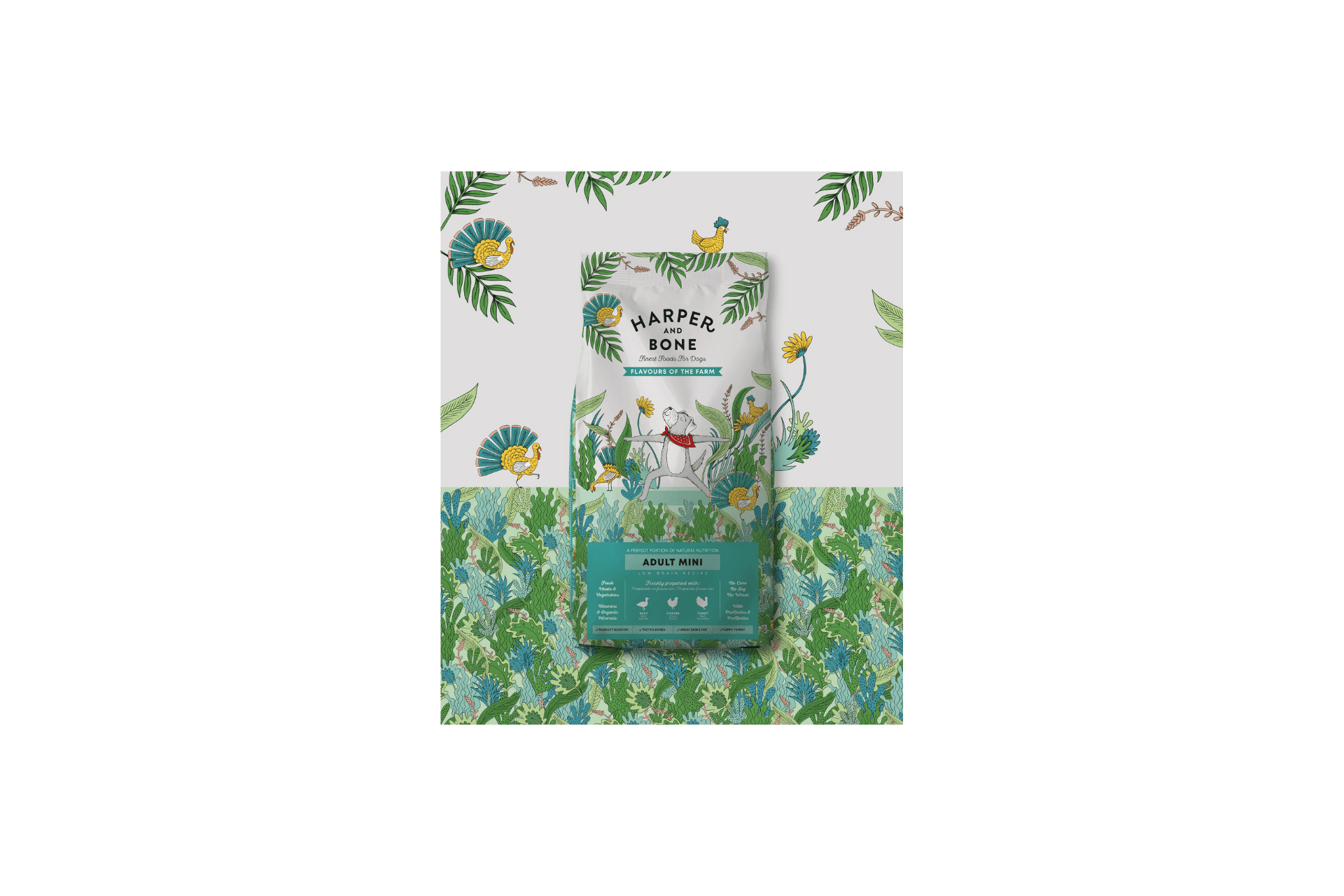 Harper & Bone Flavours of the Farm Mini Adult Dog