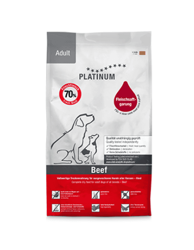 Platinum Menu Adult Beef