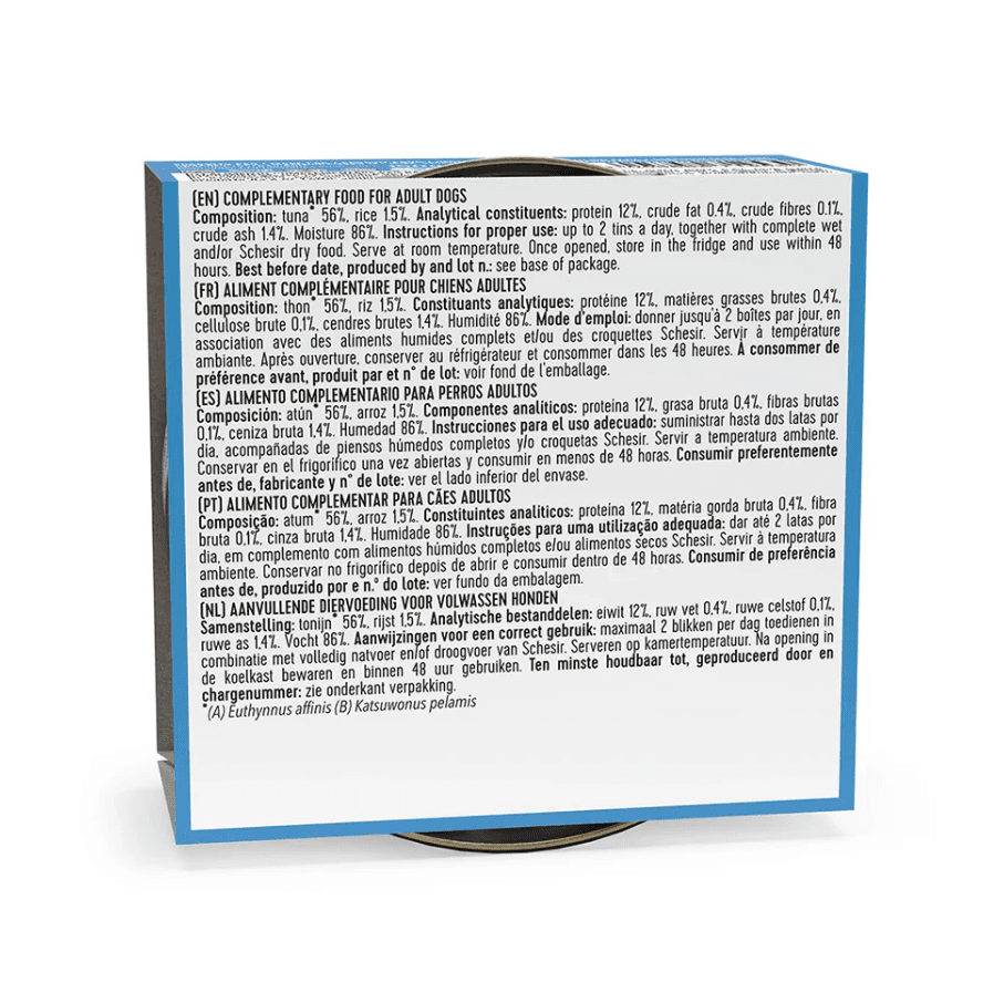 Schesir Dog Atún en gelatina 150gr 3
